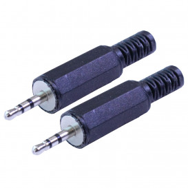 More about Conector JACK 2,5mm Macho Stereo (BOLSA)