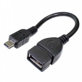 More about Cable OTG USB A Hembra a MiniUSB Macho