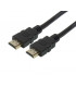 Cable HDMI a HDMI 3m Negro conector dorado
