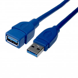 More about Cable USB 3.0 A macho a USB A hembra 1,5m Azul