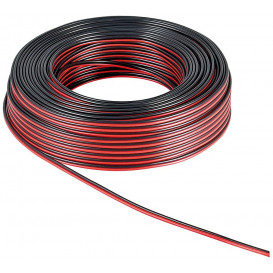 Cable Paralelo 2x0,75mm ROJO/NEGRO CCA (25m)
