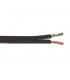 Bobina 100m Cable Paralelo 2x0,75mm NEGRO