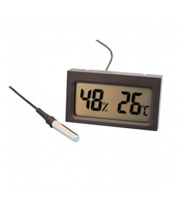 Termometro Higrometro -50º a +70º con soporte