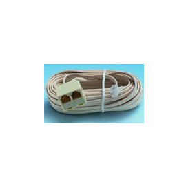 More about Cable Telefono RJ11 6P4C a 2 Hembras 4,5m Marfil