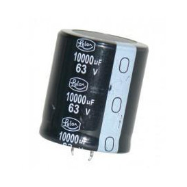 Condensador Electrolitico 10000uF 63V 105ÂºC medidas 35x50mm