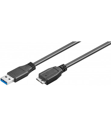 Cable USB 3.0 A a MicroUSB 3.0 B 0,5m