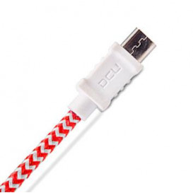 More about Cable USB 2.0 a MicroUSB 1metro  color Blanco/Rojo  DCU