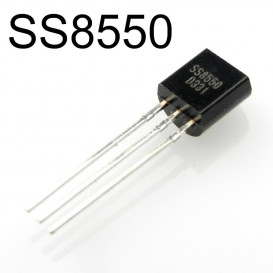 Transistor PNP 25V 1,5Amp 1W Capsula TO92 SS8550