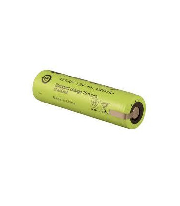 Bateria 4/3A, 4/3R23 1,2V 4500mA NiMh con Terminales medidas