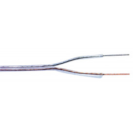 Bobina Cable Paralelo 2x0,22mm TRANSPARENTE 100m
