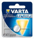 Pila Litio CR1220 VARTA 3V 35mA medidas 2x12,5mm 6220112401