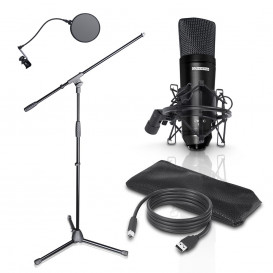 Microfono Vocal y Tripode LD PODCAST2