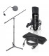 Microfono Vocal Condensador y Tripode PODCAST2