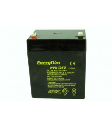 Bateria PLOMO 12V 5Ah UPS/Sais 90x70x105mm ENERGIVM
