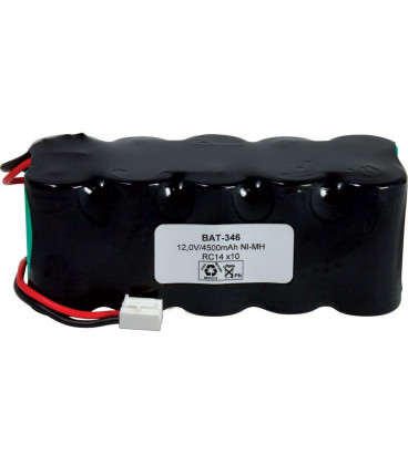 Pack Baterias 12V 4500mA NiMh RC14x10 c/Hilos