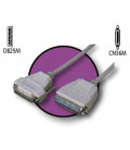 Cable Impresora CN36M a D-Sub25 Macho  3m