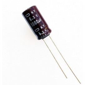 Condensador Electrolitico 1000uF 6,3V 105º 8X12mm