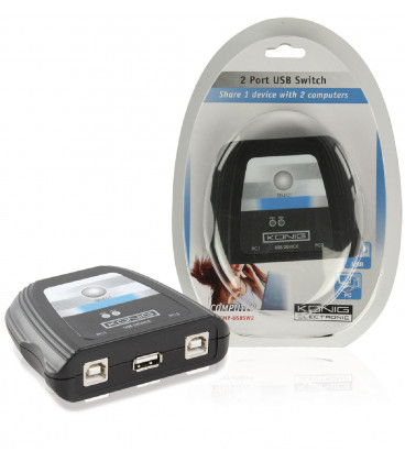 Selector USB 2x1 2PC-1USB