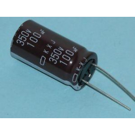 More about Condensador Electrolitico 100uF 350V 105º 18x30mm