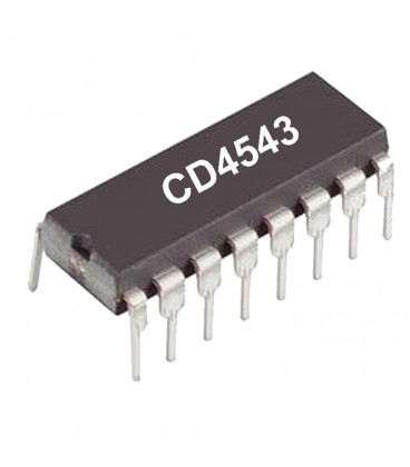 Integrtado CD4543 Cmos Digital HCF4543 DIP16