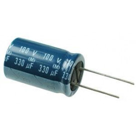 Condensador Electrolitico 330uF 100V 105º 15x20mm