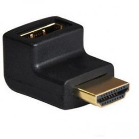 Adaptador HDMI Macho-Hembra Acodado