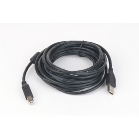 More about Cable USB 2.0 A a B 3mts con ferrita NEGRO