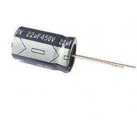 More about Condensador Electrolitico 22uF 450Vdc medidas 16x25mm Radial