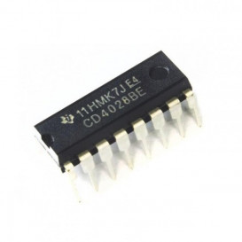 Integrado CD4028 Logico HCF4028 16 pin