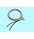 Cable + Monotubo 2,2 metros 4x0,75mm para Vaporeta