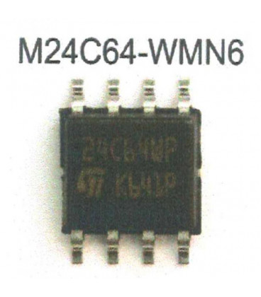 Memoria EEPROM 8KX8BIT SO8 M24C64WMN6P