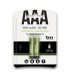 Bateria R03 AAA 900mA 1,2V NiMh ( precio BLISTER 2 unidades)