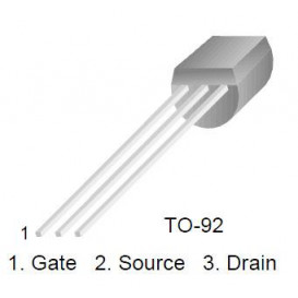 Transistor TO92 BF245C