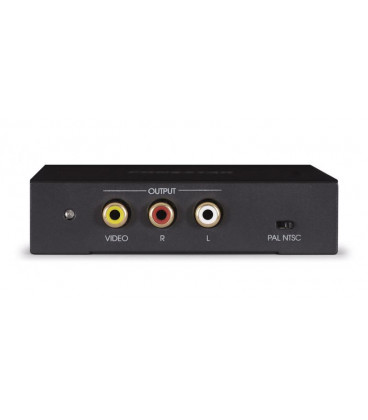 Conversor HDMI a RCA AV Video y Audio NEGRO HQ
