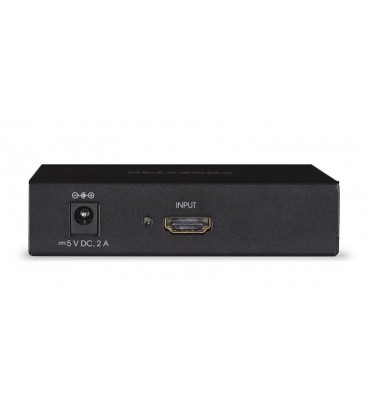Conversor HDMI a RCA AV Video y Audio NEGRO HQ