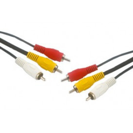 More about Cable RCA 3 Machos a 3 RCA Machos 5m