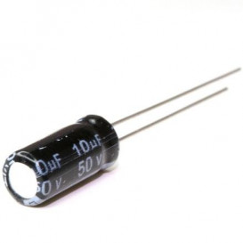 Condensador Electrolitico 10uF 50V 105º 5x11mm