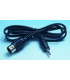Cable JACK 3,5mm ST a DIN 5P  1,5m