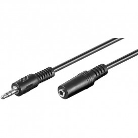More about Cable JACK 3,5mm Macho-Hembra 3,5mm Estereo 5m