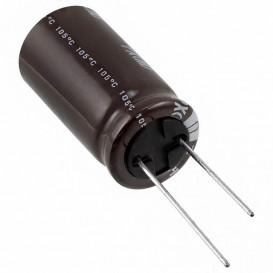 Condensador Electrolitico 2,2uF 100Vdc medidas 8x11mm Radial