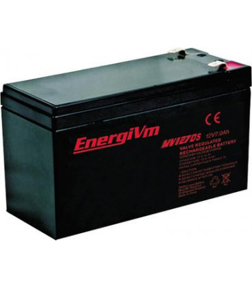 Bateria PLOMO 12V 7Amp AGM Medidas 151x65x101mm ENERGIVM 10382