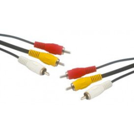 More about Cable RCA 3 Machos a 3 RCA Machos 3m