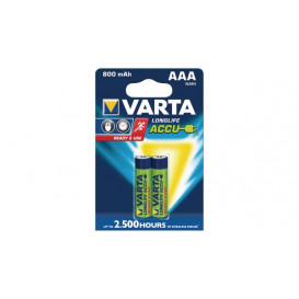 More about Bateria R03 AAA 800mAh 1,2V NiMh BL2 VARTA 56703