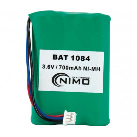 Bateria 3,6V 700mA NiMh Conector 3 vias