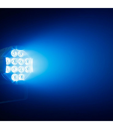 Foco LED PAR64 RGBWA+UV 12x12W