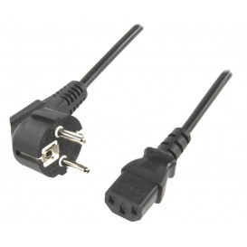 More about Cable Alimentacion IEC320-C13 a SCHUKO 1,5m NEGRO SIN BLISTER