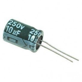 More about Condensador Electrolitico 10uF 250Vdc medidas 10x12mm