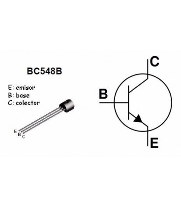 Transistor TO92 BC548B