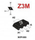 Triac Z3M-SMD 600V 1Amp 3mA SOT223 Z0103MN