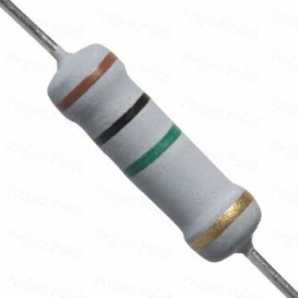 More about 1Mg 2W 5% Resistencia Oxido Metal Axial